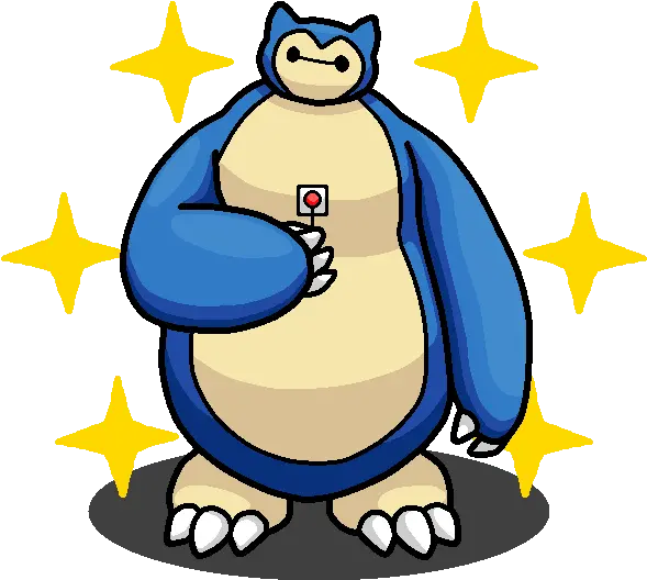 Download Shiny Snorlax Baymax By Shiny Pokemon Shiny Snorlax Png Snorlax Png