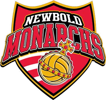 Download Newbold Monarchs Volleyball Team Logo Png Image Volleyball Volleyball Logo