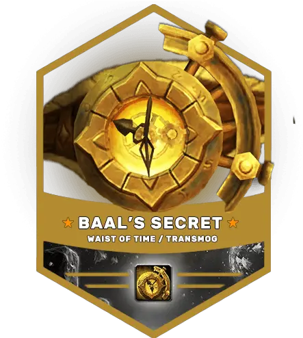 Gold Streamers Wow Bfa Waist Of Time Transparent Png Solid Streamers Transparent