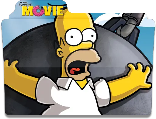 Icono Los Simpsons Carpeta Carpetas Homero Gratis De Homer Simpson Wallpaper Iphone Png Homero Png