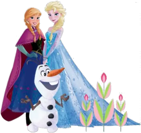 Anna Olaf Y Elsa Frozen Frozen Elsa E Olaf Png Olaf Png