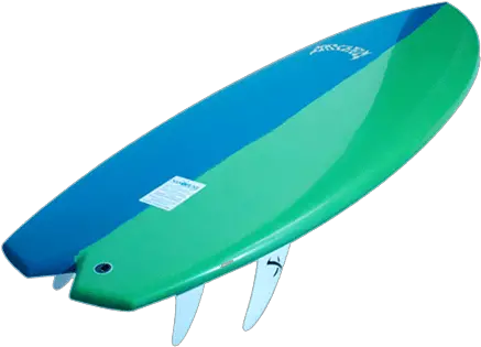 Blue Green Surfboard Lost Transparent Surf Board 3d Transparent Png Surfboard Png