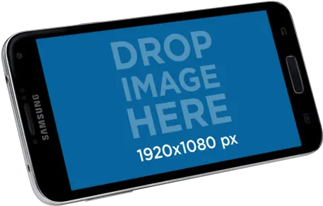 Samsung Galaxy Phone Mockup Over Smartphone Png Smartphone Transparent Background