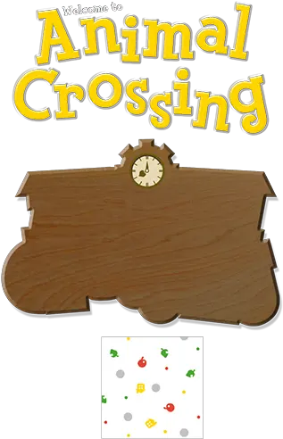Animal Crossing Logo Animal Crossing Wood Logo Png Animal Logo