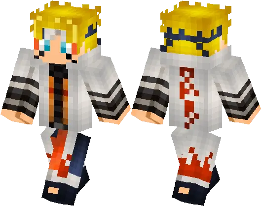 Naruto Skin Do Naruto Do Minecraft Png Naruto Hokage Png