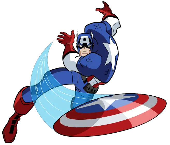 Library Of Superhero Book Png Free Captain America Avengers Mightiest Heroes Superhero Png