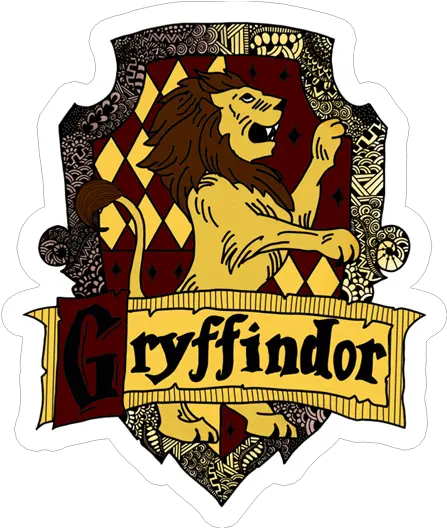 Gryffindor Sticker Just Stickers Harry Potter Gryffindor Png Gryffindor Logo Png