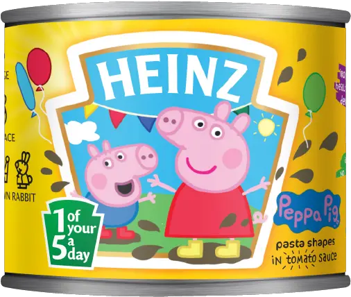 Heinz Heinz Peppa Pig Pasta Shapes Png Peppa Pig Png