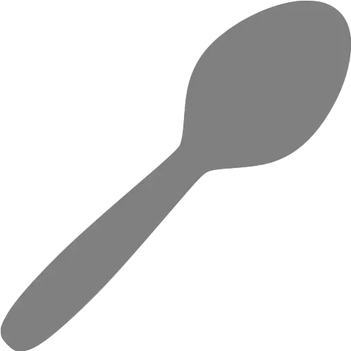 Gray Spoon Icon Free Gray Utensil Icons Spoon Icon Transparent Png Fork Knife Spoon Icon