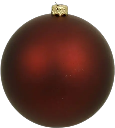 Download Red Christmas Ball Png File Ball Ornaments Christmas Ornament Ball Transparent