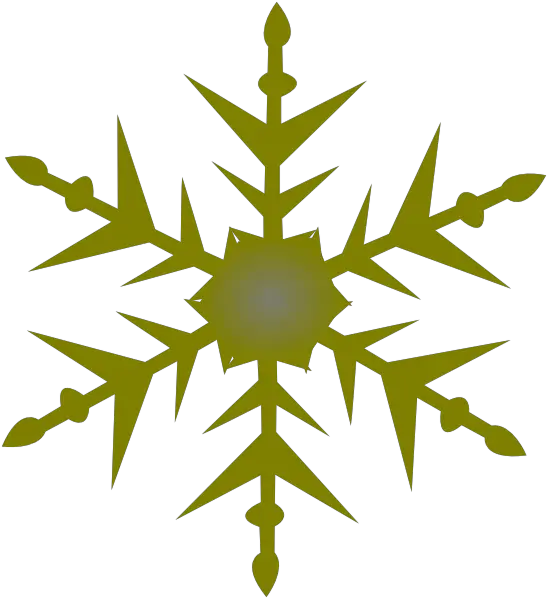 Download Hd Gold Snowflake Clipart Free Clipart Vector Snowflake Png Snowflakes Clipart Png