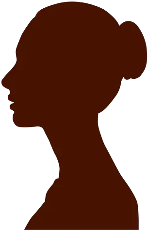 Woman Profile Silhouette Eastrn Europe Silhouette Woman Profile Drawing Png Neck Png