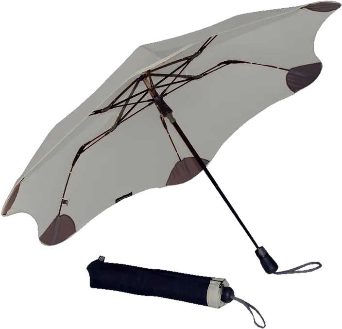 The New Blunt Collapsible Mini Umbrella Xs Gray Umbrella With Rounded Corners Png Blunt Png