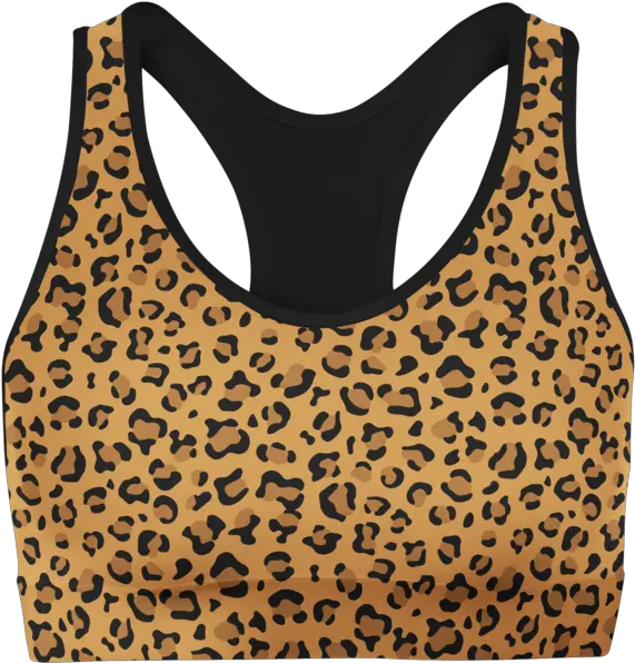 Cheetah Sports Bra Thickiana Png