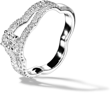 Top 5 Where To Buy Your Wedding Bands In Paris Chanel Camellia Engagement Ring Png Wedding Ring Transparent Background