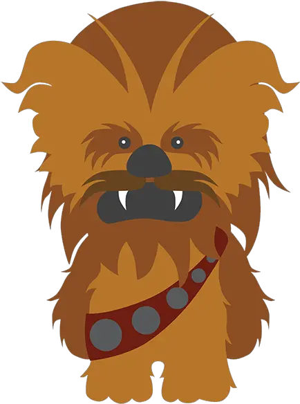 Download Hd Star Wars Wall Stickers For Chubaca Star Wars Dibujo Png Chewbacca Png