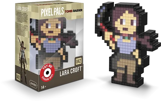 Pixel Pals Tomb Raider Lara Croft Reboot Website Lara Croft Pixel Pal Png Lara Croft Png