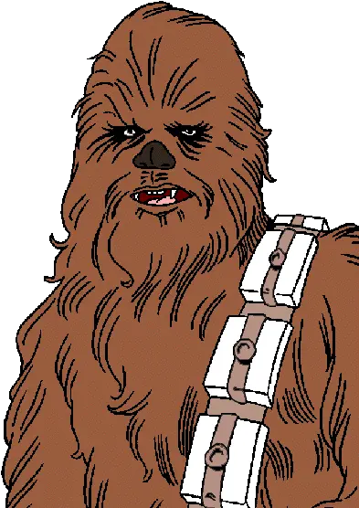 Wookie Chewbacca Clipart Characters Star Wars Clipart Png Chewbacca Png