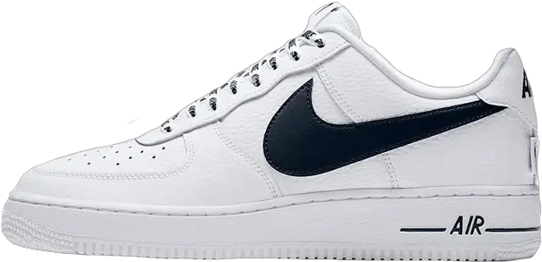 Nike Air Force 1 Black White Trainers Max Nike Air Force One Black Swoosh Png White Nike Logo Transparent