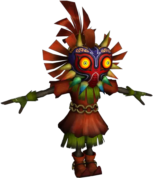 Nintendo Switch Illustration Png Skull Kid Png