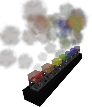 Rainbow Smoke Machine Lego Png Rainbow Smoke Png