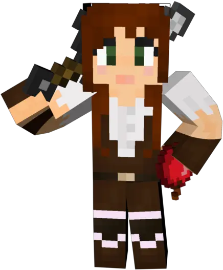 Minecraft Png Skin Minecraft Girl Animada Png Minecraft Character Png