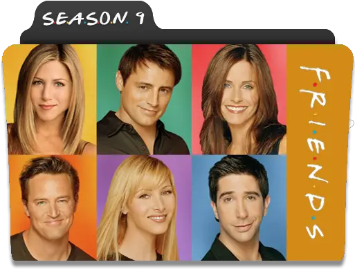 Friends S09 Icon 512x512px Png Friends Season 1 Folder Icon Friends Folder Icon