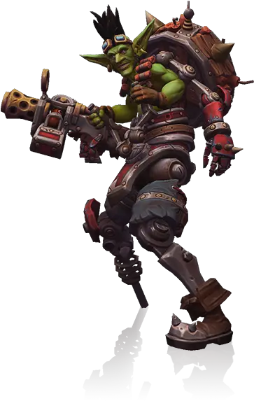 Goblin Sapper Skin For Junkrat Heroes Of The Storm Junkrat Goblin Png Junkrat Png