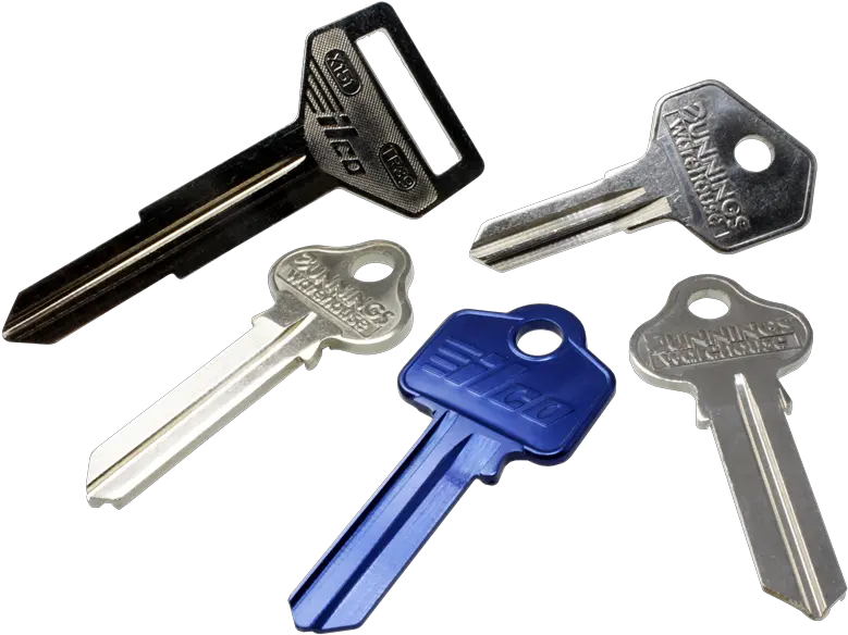 Download Hd Ilco Silver Nickel Plated House Key Key Bunnings Warehouse Keys Png House Key Png