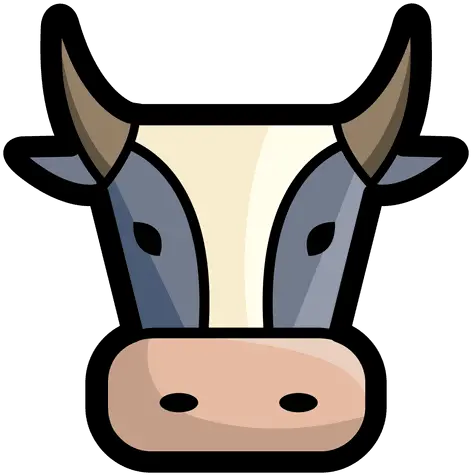 Angry Bull Head Cabeza De Toro Caricatura Png Animal Head Png