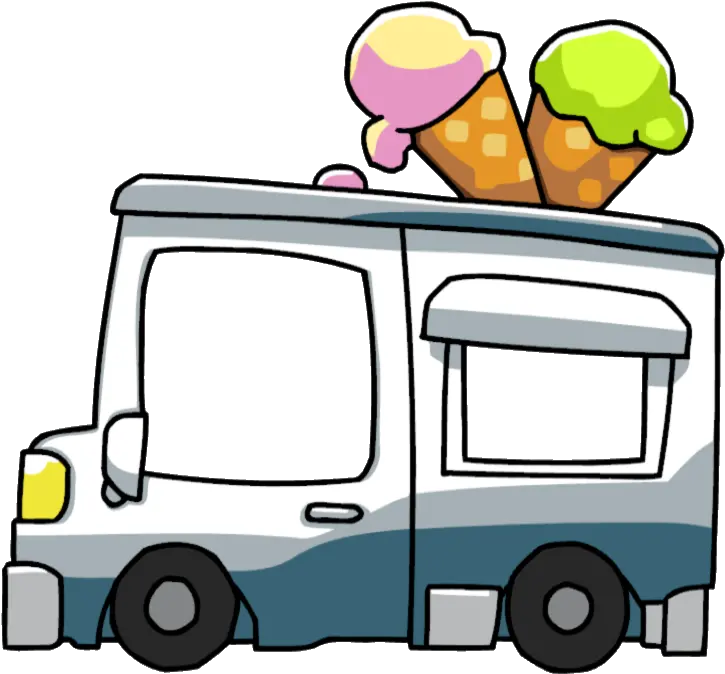 Download Ice Cream Truck Png Image Ice Cream Man Png Ice Cream Truck Png