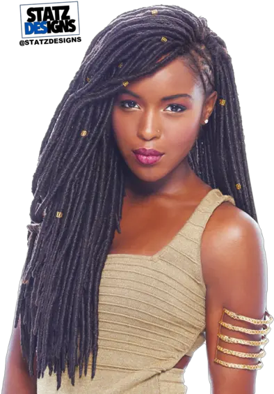 Goddess Janet Collection Faux Locs Png Goddess Png