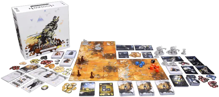 Horizon Zero Dawn The Board Game Horizon Zero Dawn The Board Game 2020 Png Horizon Zero Dawn Logo