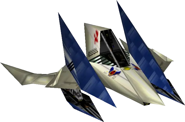 Nintendo 64 Star Fox 64 Arwing The Models Resource Star Fox 64 Arwing Png Star Fox Png