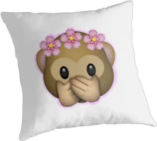 Emoji Monkey Flower Crown Edit By Zannahp Flower Emoji Flower Crown Monkey Emoji Png Monkey Emoji Png