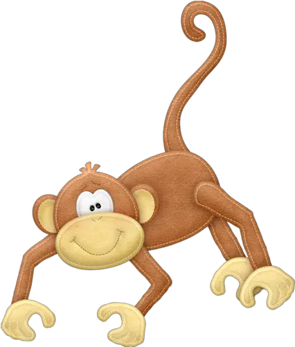 Toy Monkey Clipart Monkey Clipart Jungle Animals Png Monkey Png