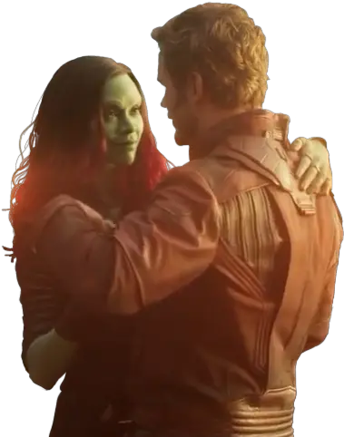 Gamora Starlord Peterquill Starmora Png