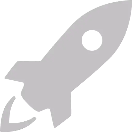 Silver Rocket Icon Free Silver Rocket Icons Blue Rocket Icon Png Launch Icon Free