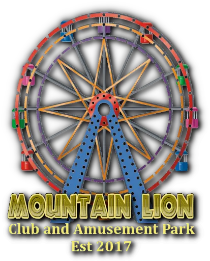 Mountain Lion Club Amusement Park Circle Png Mountain Lion Png