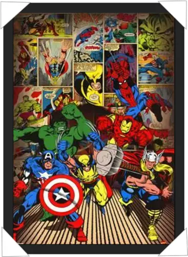 81 Marvel Characters 70 Years Marvel Poster Png Captain Price Png
