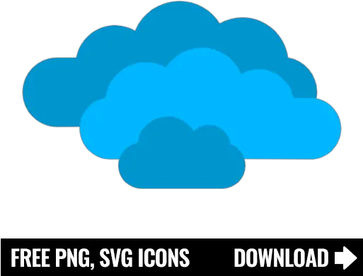 Free Blue Clouds Icon Symbol Png Svg Download Language Onedrive Icon