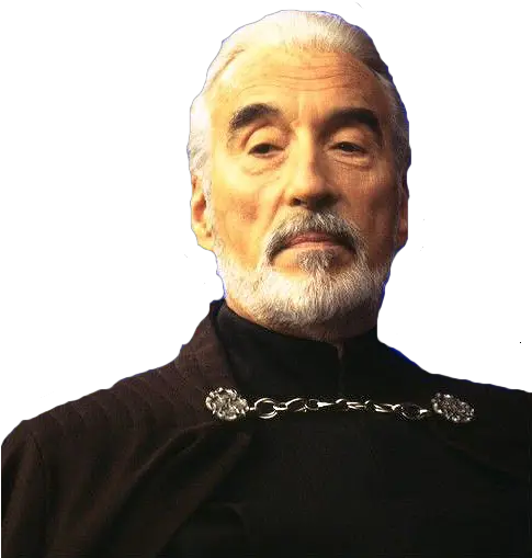 The Dook Gentleman Png Count Dooku Png