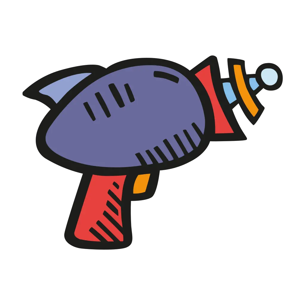 Laser Gun Icon Free Space Iconset Good Stuff No Nonsense Cartoon Laser Gun Png Gun Png Image