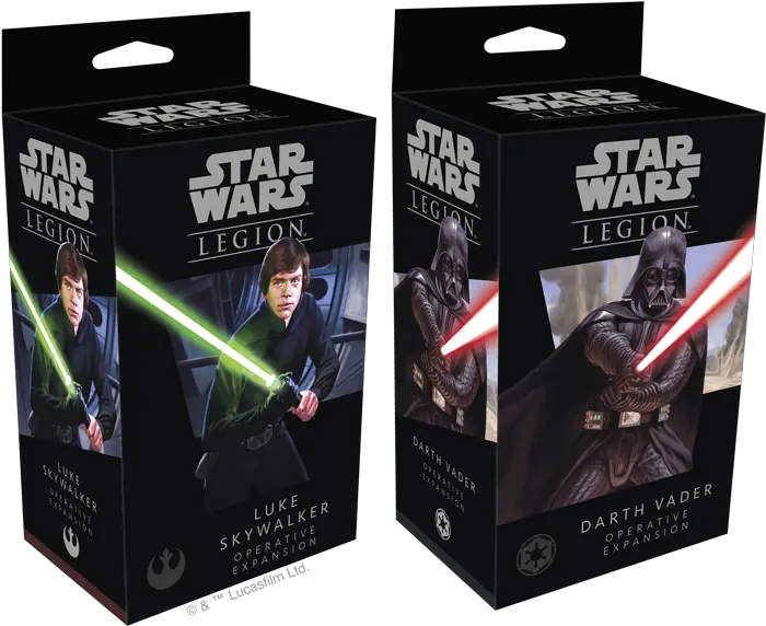 The Last Of Jedi Fantasy Flight Games Darth Vader Operative Legion Png Luke Skywalker Png