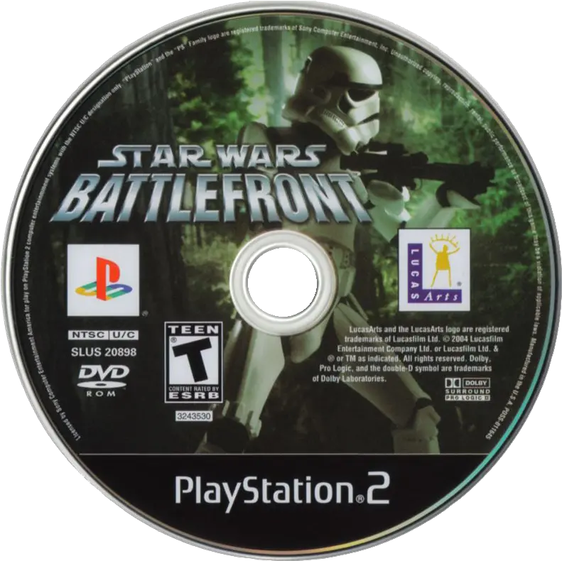 Star Wars Battlefront Details Launchbox Games Database Batman Rise Of Sin Tzu Playstation 2 Png Battlefront Logo