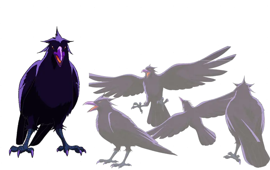 Rotate U0026 Resize Tool Anime Crow Png Anime Crow Png Crow Png