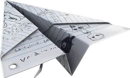Paper Plane In Fortnite Images Shop History Gameplay Paper Plane Glider Fortnite Png Paper Airplane Icon Png