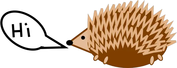 Hedgehog Talking Png Clip Arts For Web Clip Arts Free Png Hedgehog Race Talking Png