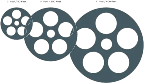 Film Reel Sizes U2013 Southtree 35mm Film Reel Sizes Png Film Reel Logo