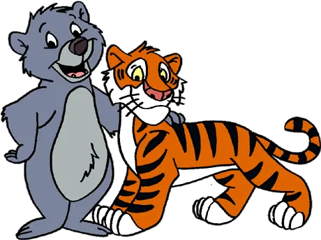 The Jungle Cubs Class Treehouse Creche U0026 Academy Shere Khan And Baloo Cartoon Png Cubs Png